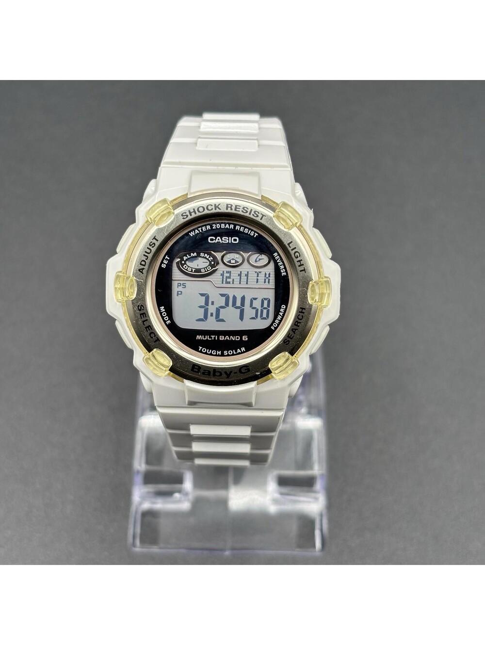 Casio Baby-G BGR-3003 Digital White Tough Solar Watch - Multi Band 6